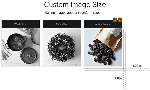 QuickShop Custom Image Size